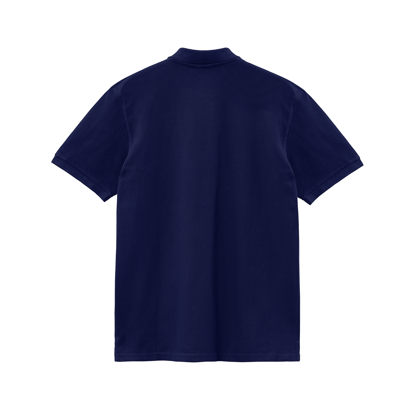 Navy Blue Solid Polo T-shirt