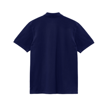 Navy Blue Solid Polo T-shirt