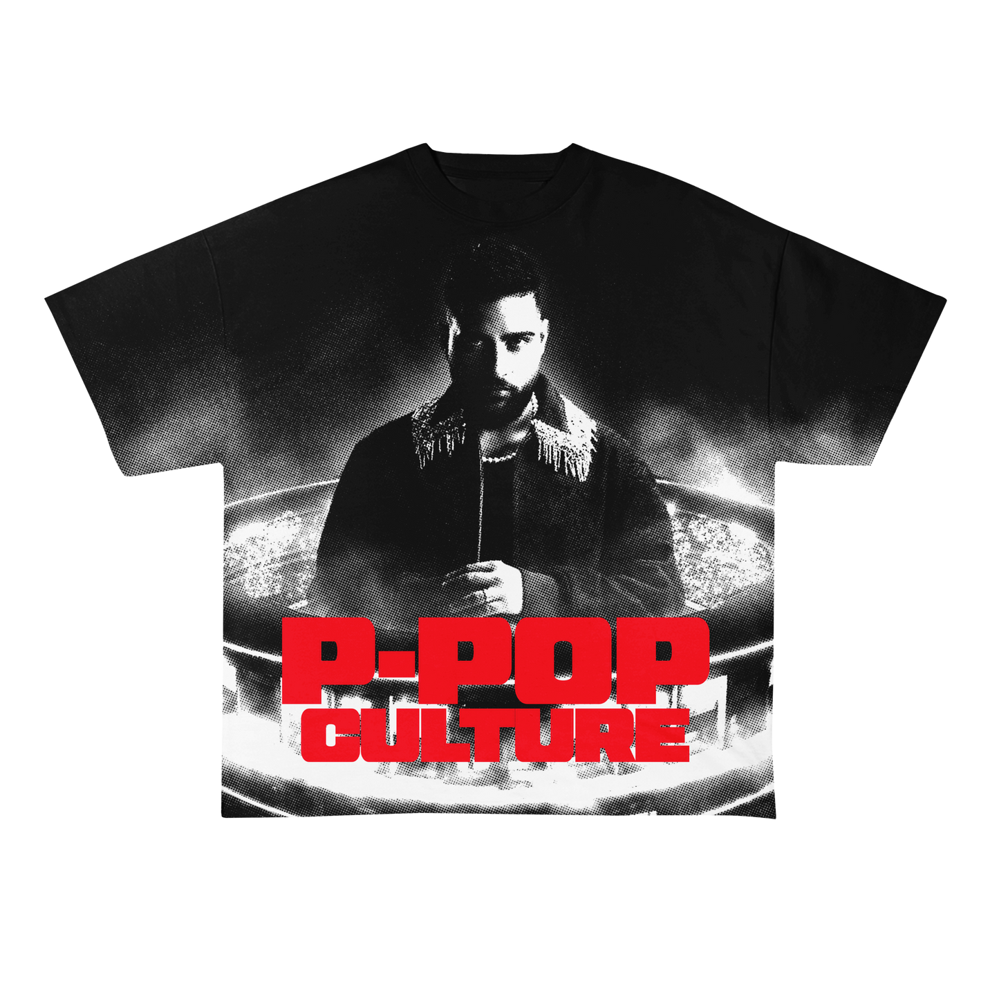 P-POP Culture Oversized Tshirt