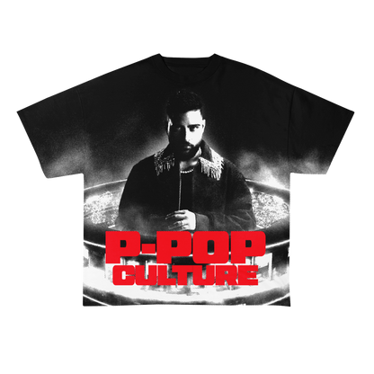 P-POP Culture Oversized Tshirt