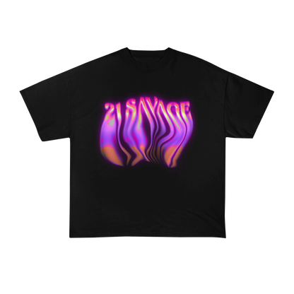 21 Savage Printed Oversized T-Shirt