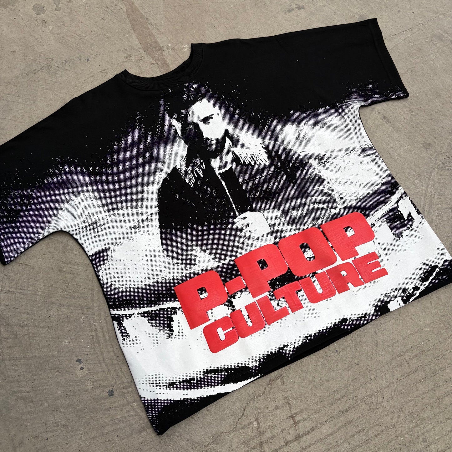 P-POP Culture Oversized Tshirt
